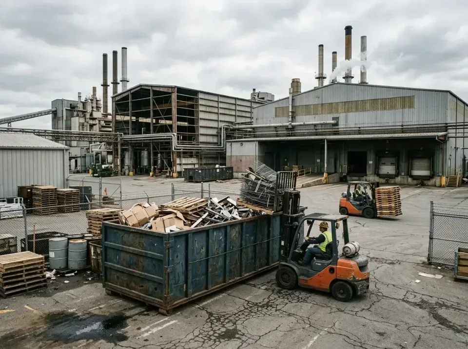 industrial-factory-scrap-conta-003 — frequently asked questions, Cheap Roll-off Dumpster Rentals in Central Point, OR